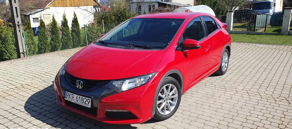 honda Honda Civic cena 36600 przebieg: 180000, rok produkcji 2012 z Duszniki-Zdrój